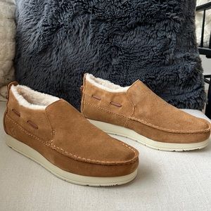 Sperry Moc-Sider Suede Tan